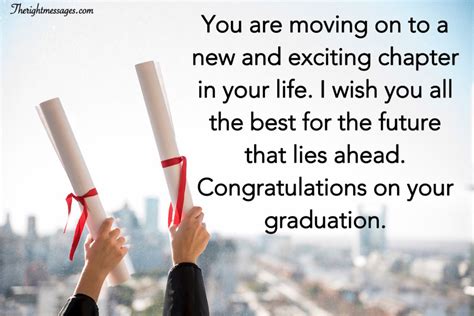 What to say to a former student who is graduating